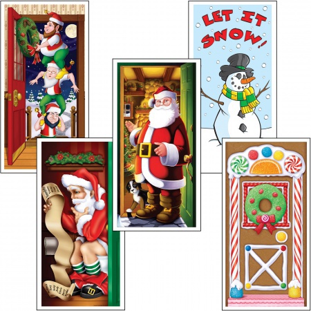 Christmas Door Covers Decoration