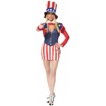 Sexy Sam Uncle Sam Costume