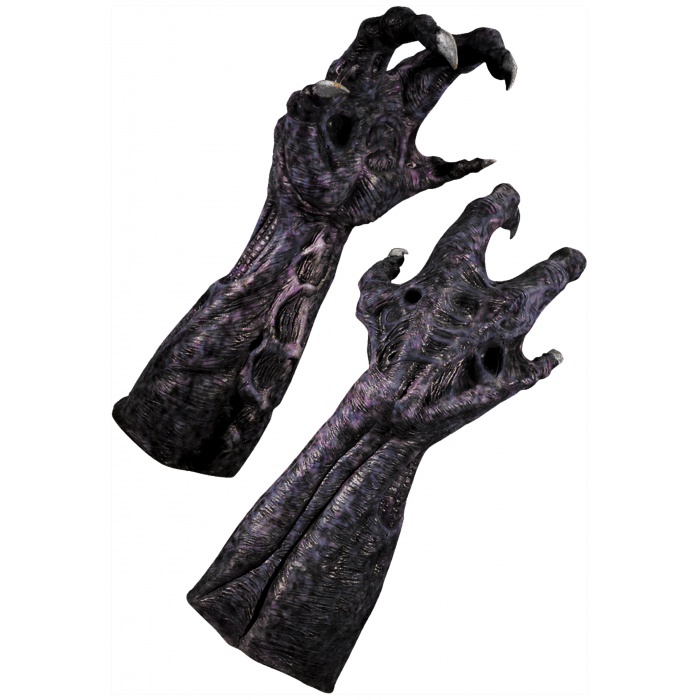 Alien Hands Latex Gloves Costume Accessory