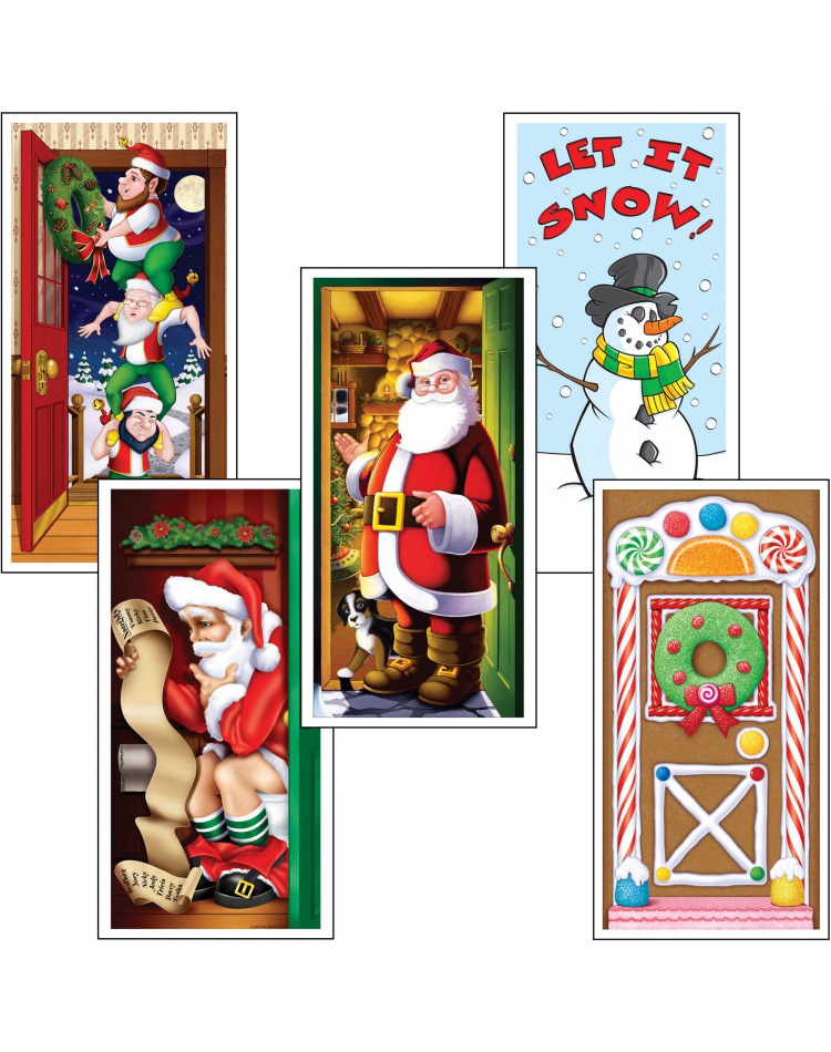 Christmas Door Covers Decoration