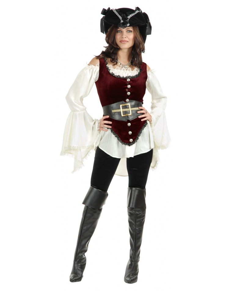 Pirate Lady Vixen Renaissance Pirate Costume 3976