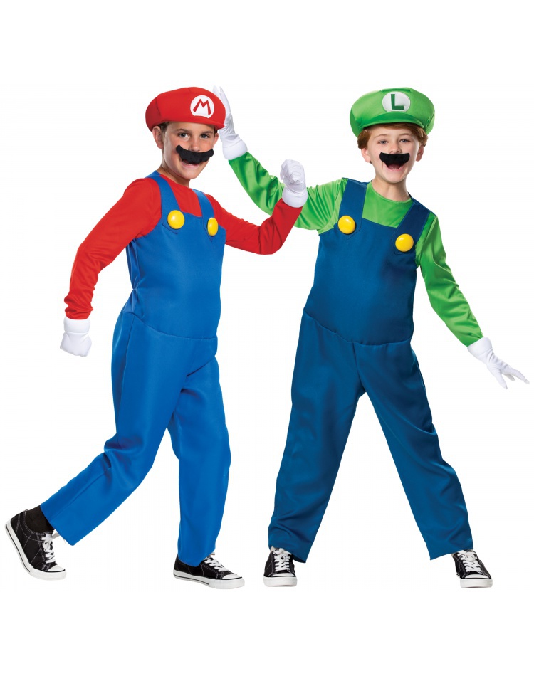 Deluxe Mario Brothers Mario Brothers Costume 