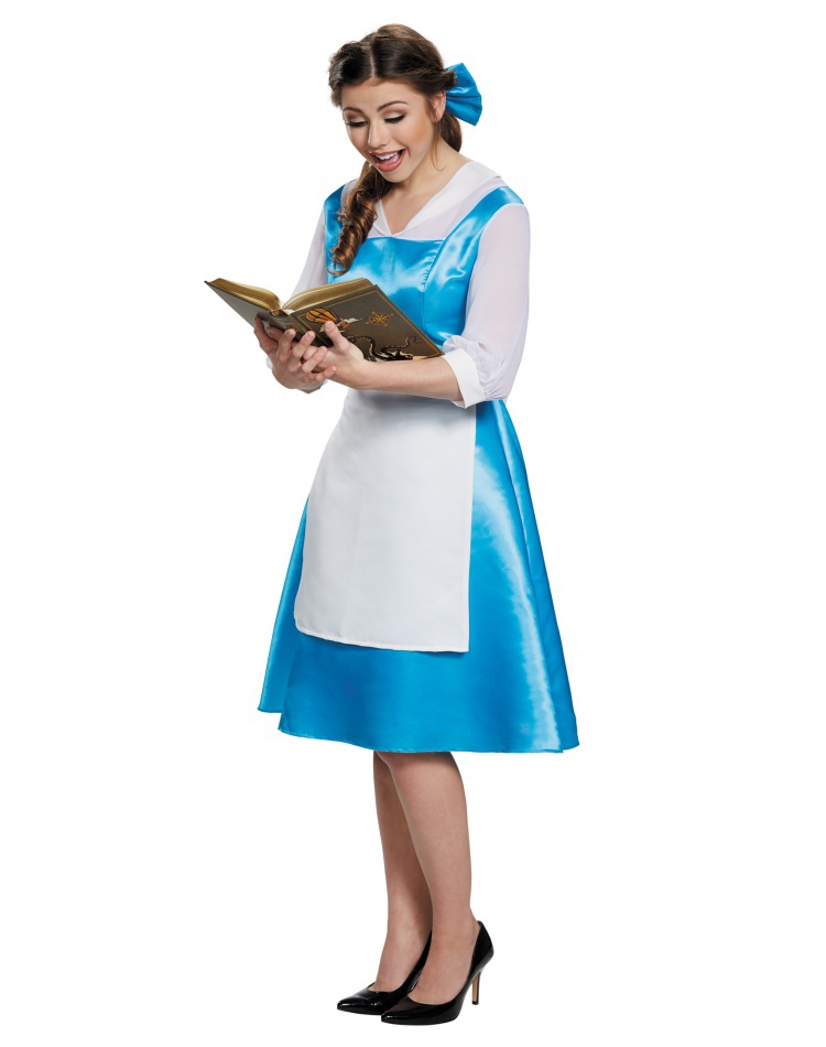 Belle Blue Dress Beauty and The Beast Costume