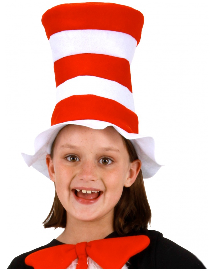 Cat in the Hat Felt Hat Cat in the Hat hat for kids