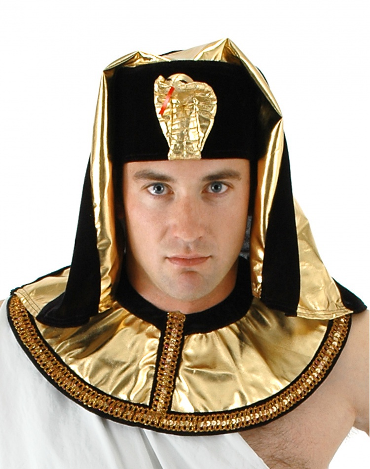 Egyptian Headpiece King Tut Pharaoh Costume Accessory