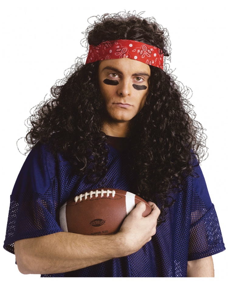 World s Biggest Hair Sportman Wig Troy Polamalu wig