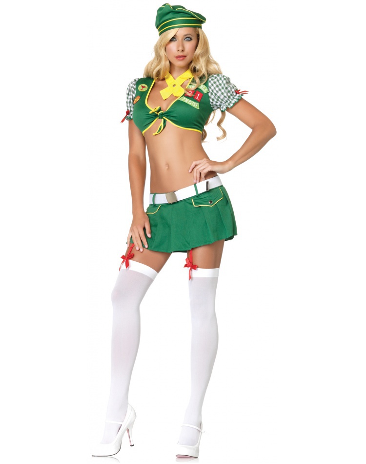 Sexy Scout Naughty Bedroom Dancer Girl Costume