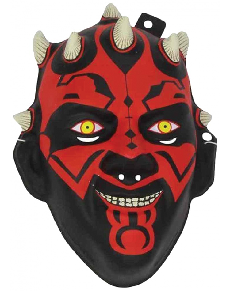 Darth Maul Mask Star Wars Costume Accessory